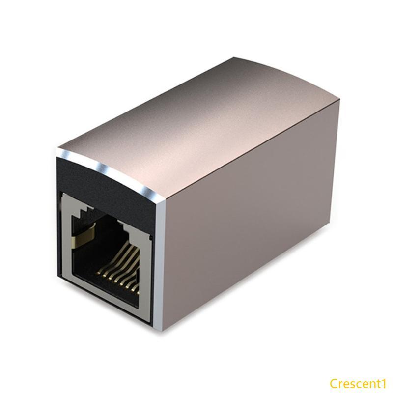Crescent1 RJ45 Coupler RJ45 ขั้วต่อชายกับหญิงสําหรับการขยายเครือข่ายที่เชื่อถือได้