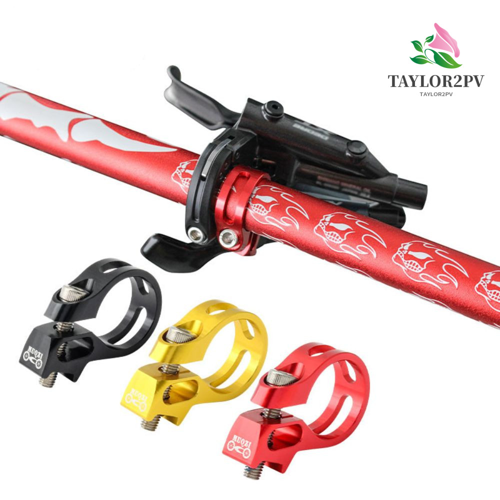 TAYLOR2PV จักรยาน Shifter Lever Clamp, อลูมิเนียม Anodic สีจักรยาน Shifter Trigger Clamp, 22.2 มม.CN