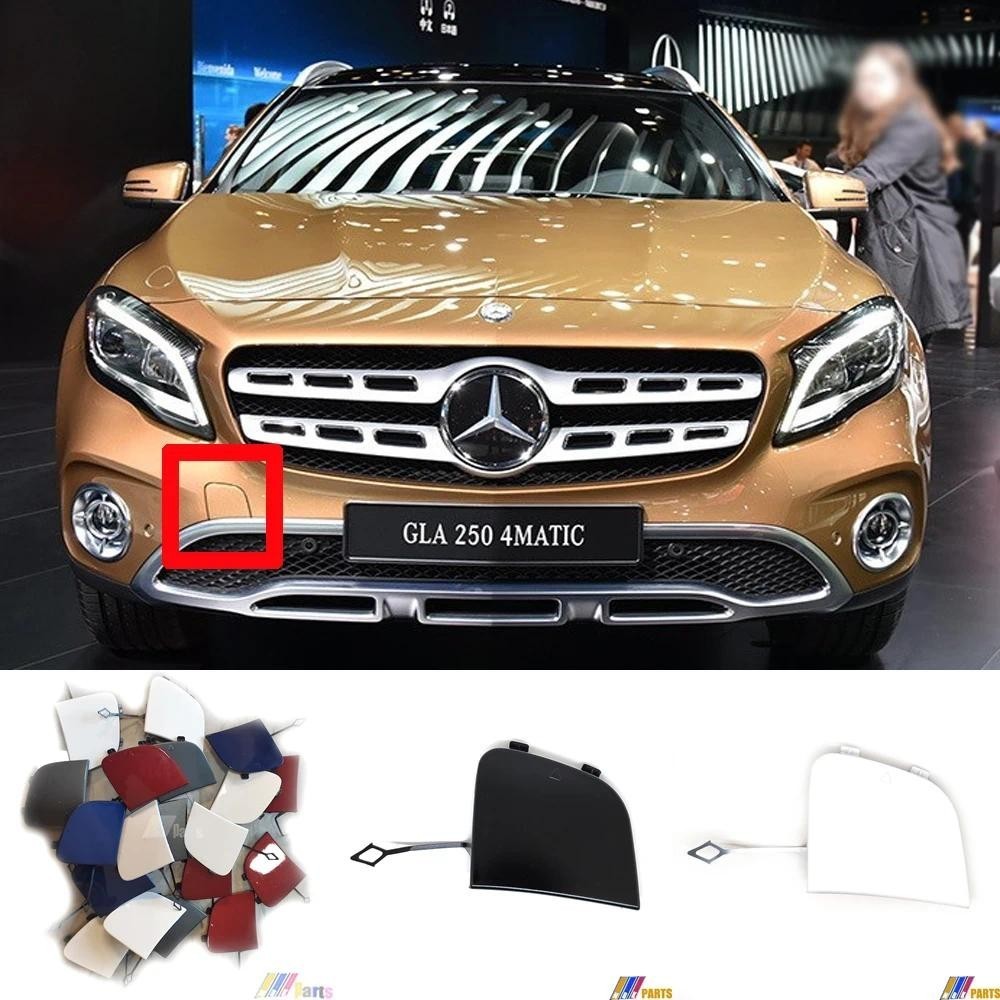 Fit 17-20 Mercedes-Benz GLA X156 W156 GLA200 GLA220 GLA250 GLA260 ฝาครอบ TOW ด้านหน้า A1568854200อะไ
