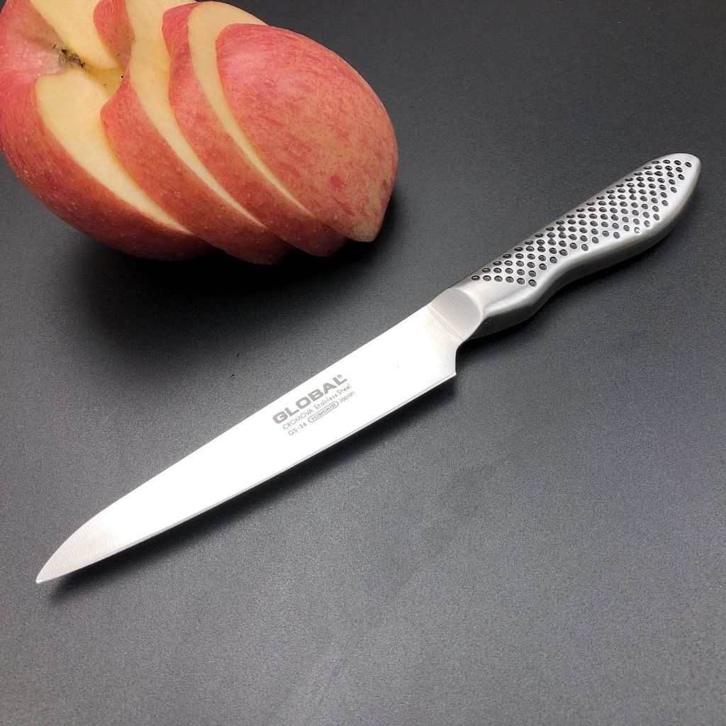 Original GLOBAL Japan Kitchen Knife/Peeler - Matibay at Matalas na Stainless Steel!อุปกรณ์ครบชุดครับ