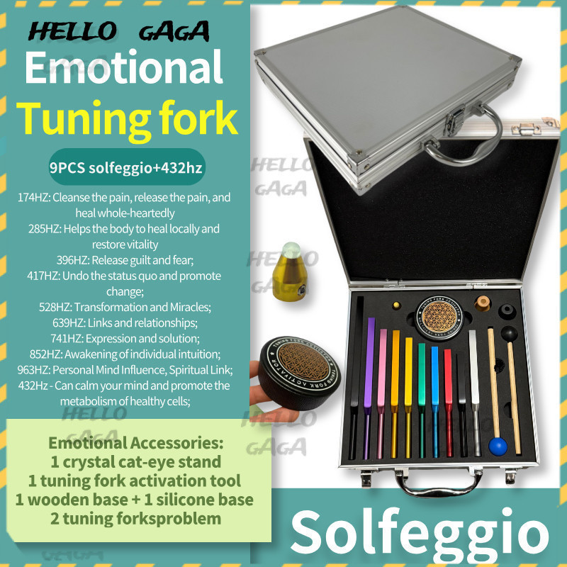 Tuning fork🔔ส้อมจูนเสียง🔔 แนะนําโดย Store Manager Solfeggio Emotional Tuning Fork + 432hz Tuning For
