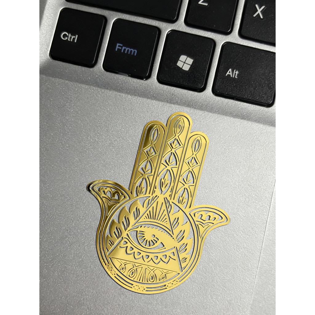 Eagle Head God Eye Horus Eye Eye Ugarte Eye Almighty Eye God Hand สติกเกอร์โลหะสติกเกอร์โทรศัพท์มือถ