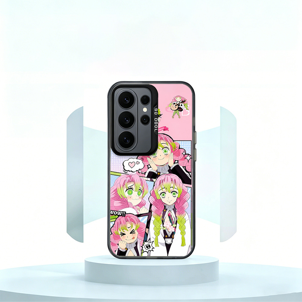เคสโทรศัพท์ Mitsuri Kanroji น่ารักสําหรับ Samsung S25 Ultra,A06,A23,A13,A12,M12,A03s,A02s,M02s,A55
