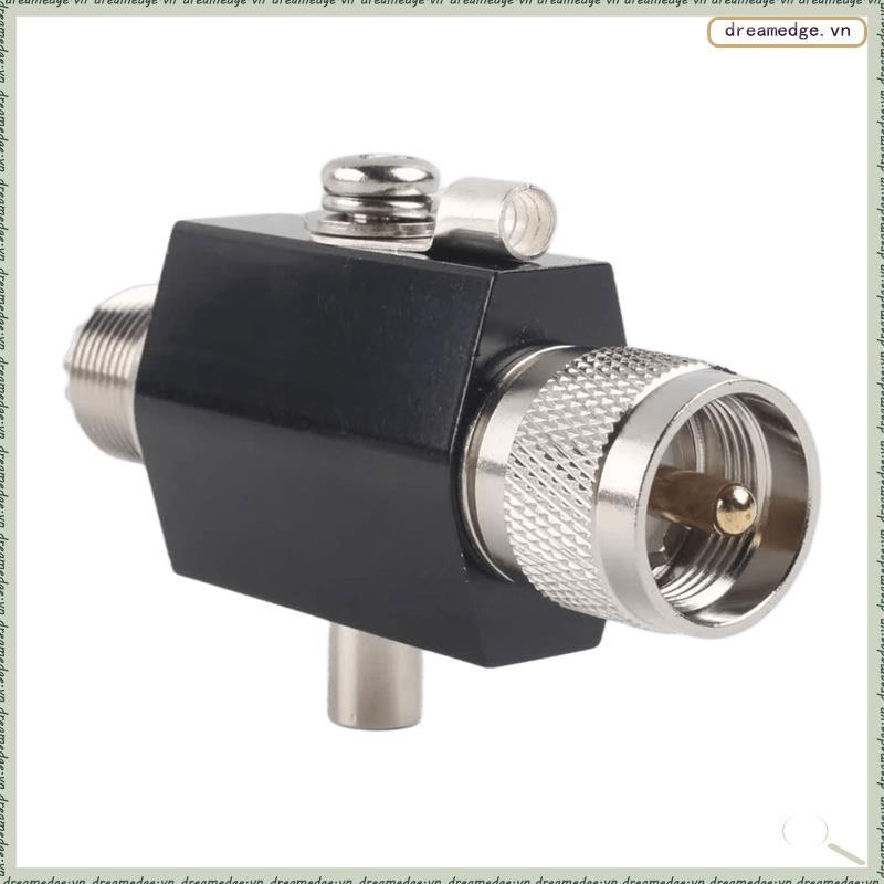 [dreamedge] UHF Female to UHF Female Arrester DC-3GHz อุปกรณ์ป้องกันเครื่องส่งรับวิทยุ -35R