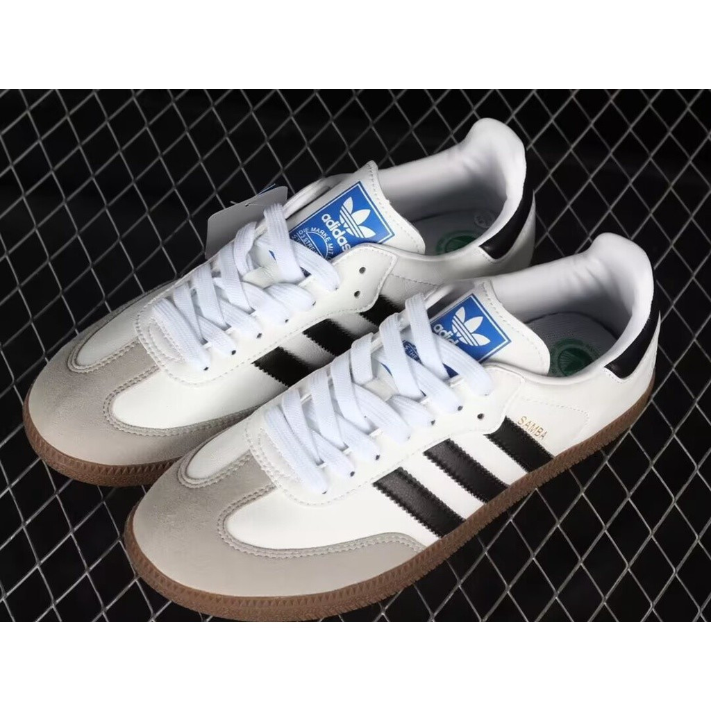 36-45 รองเท้าผ้าใบแฟชั่นสําหรับบุรุษและสตรี Samba Blended FW2427