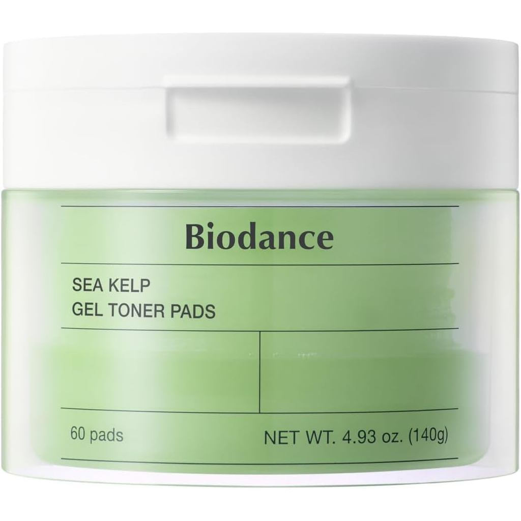 Biodance Seaweed Gel Toner Pad, Sensitive Skin ing Toner Pad, ควบคุมความมัน, Fresh Acne Care, Pre-tr
