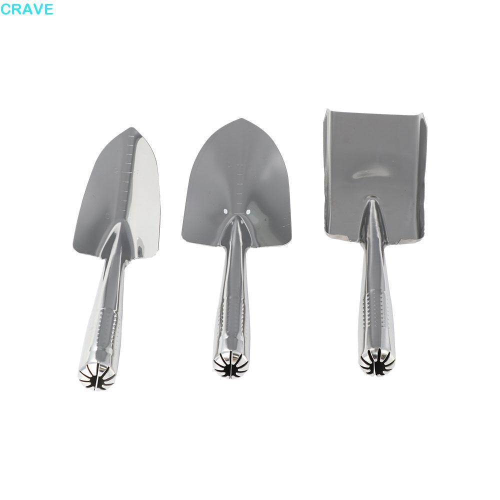 CRAVE พลั่วทําสวนเครื่องมือทําสวนขนาดเล็กเครื่องมือจับกําจัดวัชพืช Square Spade
