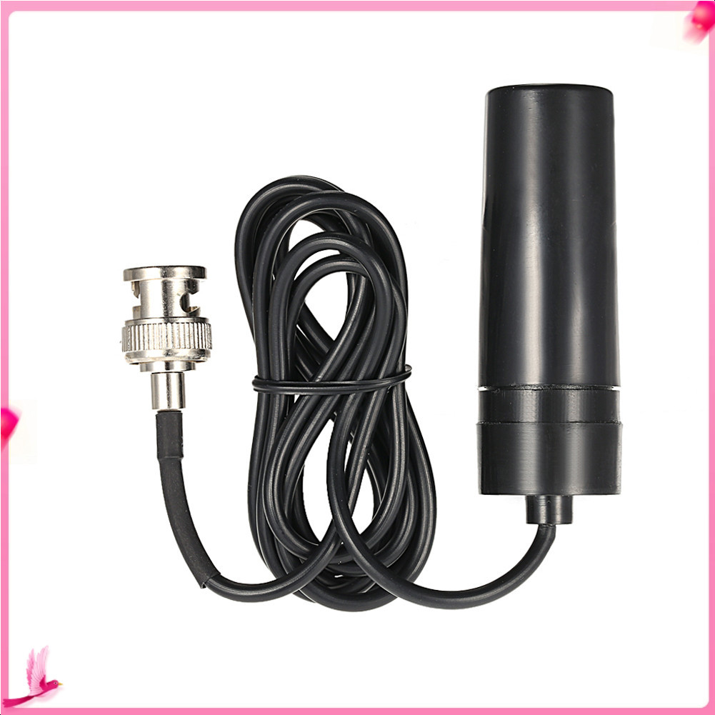 Yaostoree-th หัววัด pH อิเล็กโทรดในห้องปฏิบัติการสำหรับมิเตอร์ BNC Connector Replacement พร้อมลูกบอล