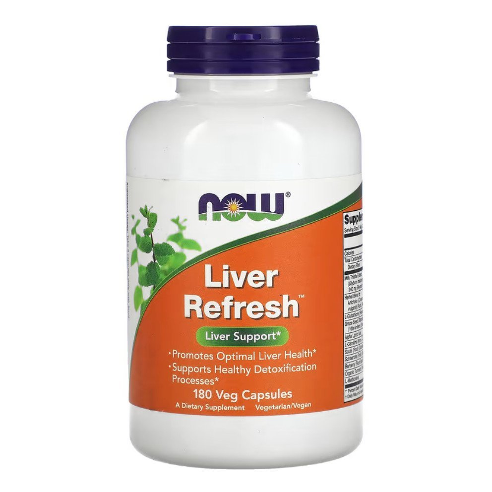 NOW Foods, Liver Refresh, Liver Detoxifier & Regenerator, Liver Detox, แคปซูลทําความสะอาดตับ | แคปซู