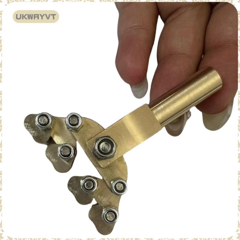 [ukwryvt] Guitar Fractal Fret Press Tool Self Adaptive Lightweight Guitar Fractal Pusher