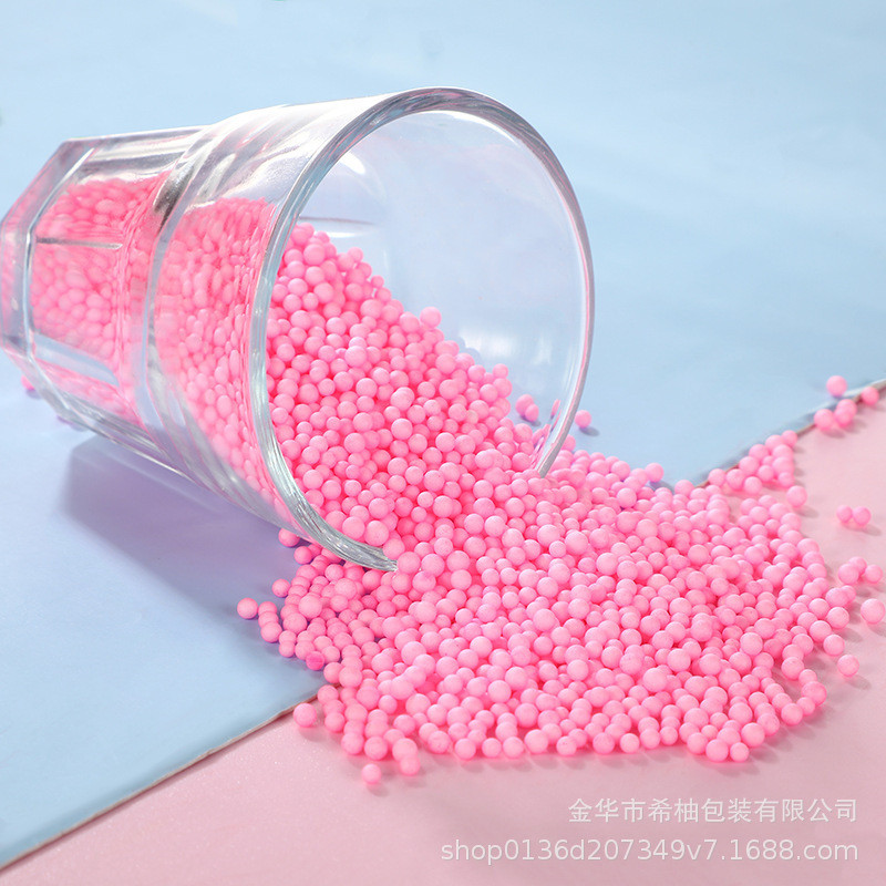 Color Ball Macaron Foam Ball 2-4mm Gift Box Surprise Filler 1g One Pack Bobo Ball