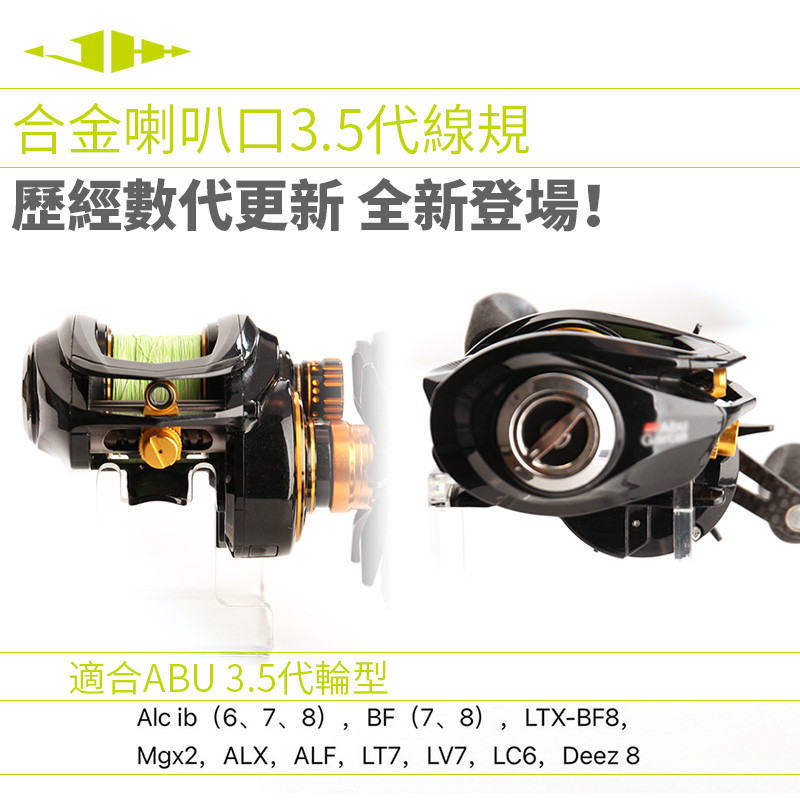 3.5th Generation เหมาะสําหรับ ABU Water Drop ล้อ Outlet Wire Gauge เซรามิค Outlet Hole BF7 iB7 iB8 A