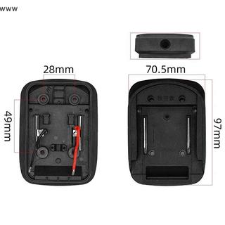 ขั้วต่อแบตเตอรี่สำหรับตัวยึด18V 21V พร้อมสายเชื่อมต่อเครื่องมือไฟฟ้าอะแดปเตอร์ฐานอะแดปเตอร์ DIY