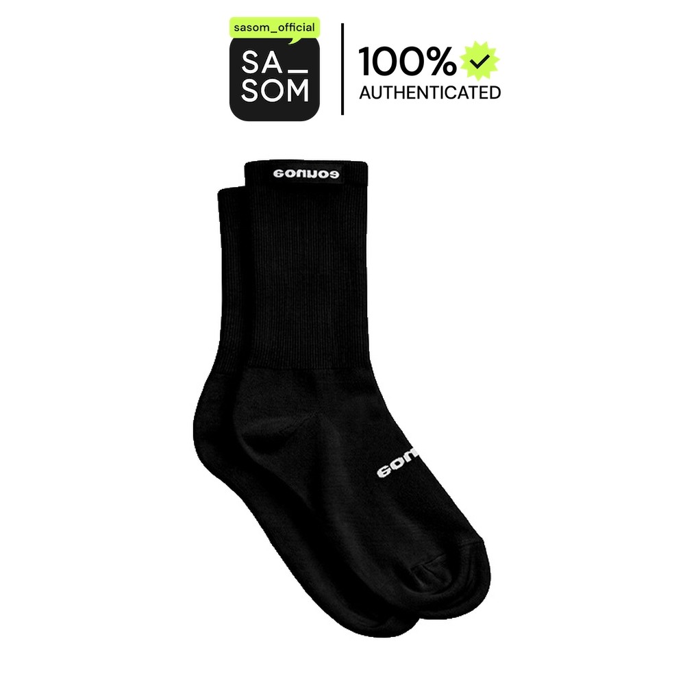 EOU Eoueou Socks Black | ของแท้ ตรวจสอบโดย SASOM