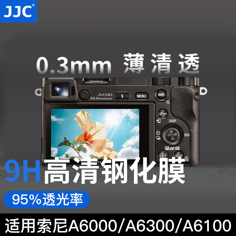 JJC เหมาะสําหรับ Sony AR ฟิล์ม A1 II A1M2 A9III A9M3 A6700 Micro Single Tempered Film กล้องฟิล์มหน้า