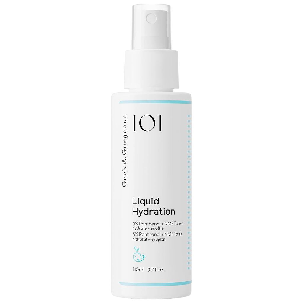 Geek & Gorgeous Liquid Hydration Toner Mist Panthenol 5% 3.7 ออนซ์ LCYZ