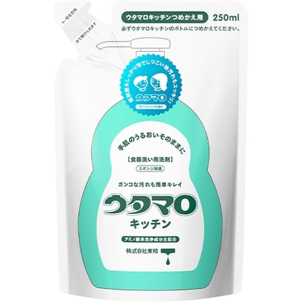 (ซื้อจํานวนมาก) Utamaro Kitchen Refill 250ml x 6 ชิ้น