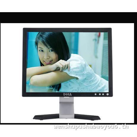 คุณภาพละเอียดพิเศษ Dell E157FP จอคอมพิวเตอร์ 50 ซม. หน้าจอด้านหน้า การตรวจสอบหน้าจอสี่เหลี่ยม สํานัก