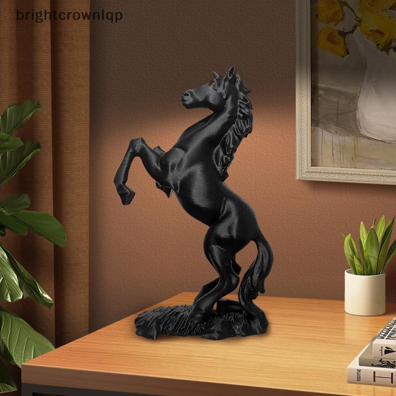 BB 3D พิมพ์รูปปั้นม้า Pegasus ประติมากรรมม้าปีเครื่องประดับสัตว์สมัยใหม่ Art Decor ความสําเร็จสัญลัก