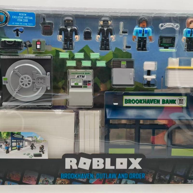 【พร้อมส่ง】roblox การ์ด ของเล่น ตุ๊กตา toy robuxของแท้ ROBLOX R ROBLOX ROBLOX ฟิกเกอร์ชุดดีลักซ์หลายต
