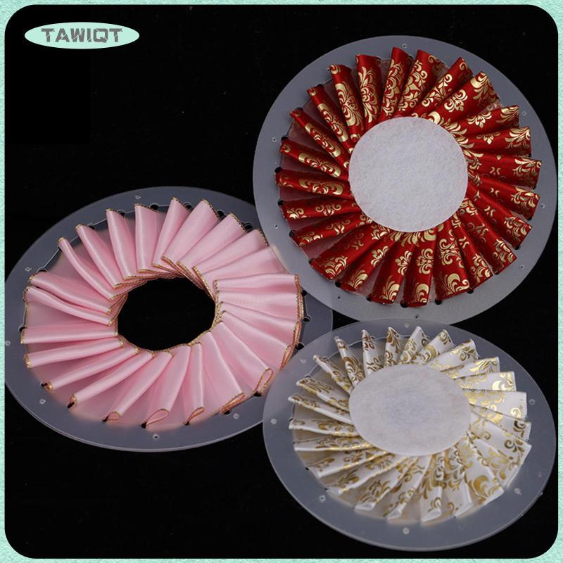 [tawiqt.th] 3x Rosette Maker Bow Rosette เข็มกลัด Patchwork อุปกรณ์เสริม Rosette Maker