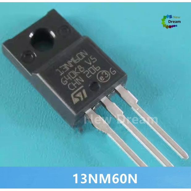 5PCS 13NM60N STF13NM60N ทรานซิสเตอร์เอฟเฟกต์ภาคสนาม 13A 600V