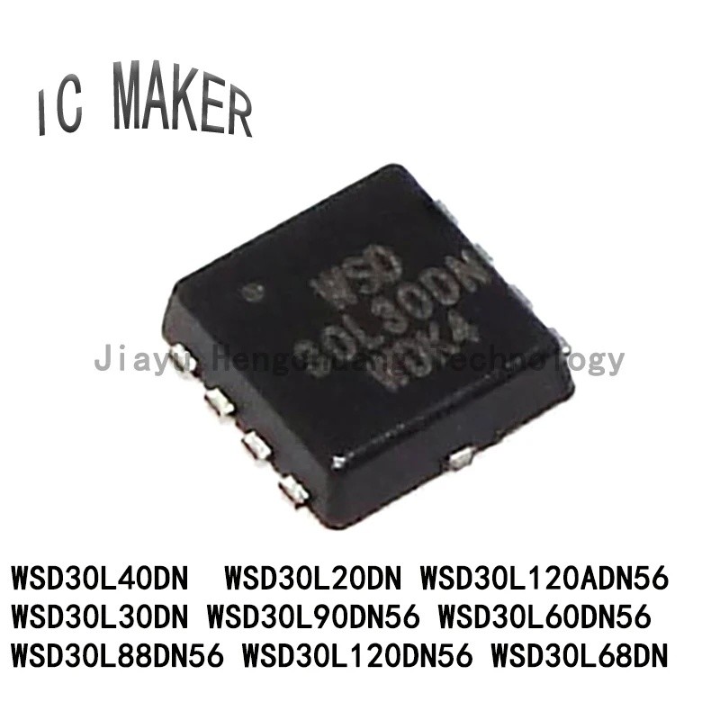 5PCS WSD30L40DN WSD30L40DN 30L68DN WSD30L30DN WSD30L90DN56 WSD30L60DN56 WSD30L88DN56 WSD30L40DN56 WS