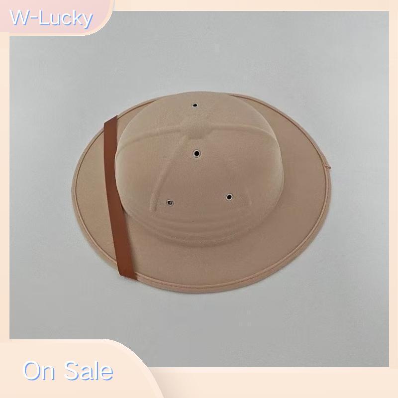 W-Lucky Vietnam War Hat ทนต่อการสึกหรอ Breathable สีเขียว Headwear สําหรับ CS Gaming คอสเพลย์ Trips 