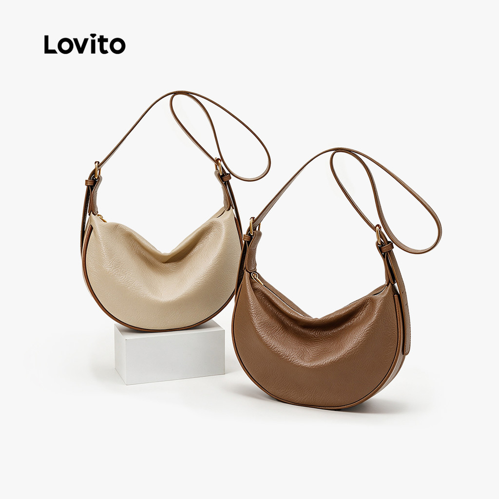 Lovito حقيبة كتف صغيرة بحزام عريض — صورة 3