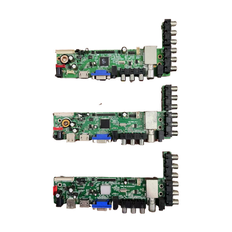 ยี่ห้อใหม่ VS.T59B-V3.2 V3.3 V4.3 V5.1-8 LCD TV เมนบอร์ดไดรฟ์ที่มีความแตกต่างสี