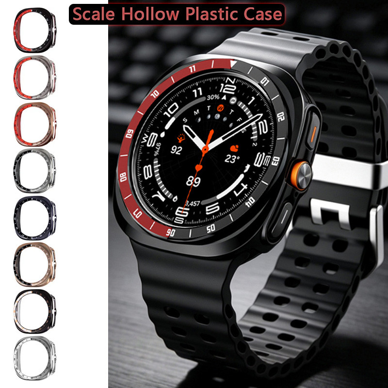 Hard PC Hollow สําหรับ Samsung Galaxy Watch Ultra2 2026 PC กรณีครึ่งฝาครอบกันชนป้องกันสําหรับ Galaxy