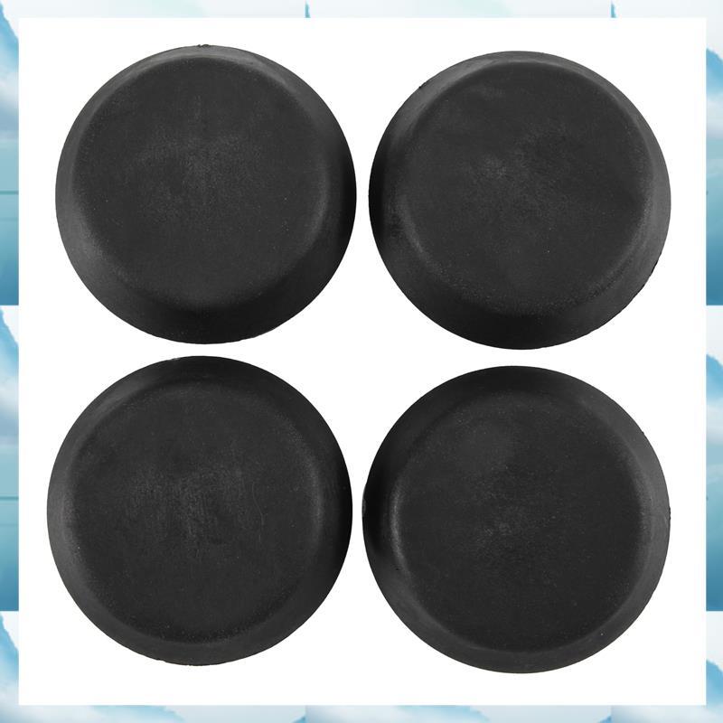 (PTKK Q)4 PCS ภายใต้แผ่นยกแจ็ครถสําหรับ E36 318I 325I E46 M3 X5 X3 51711960752 อุปกรณ์ยานยนต์ ยางดํา
