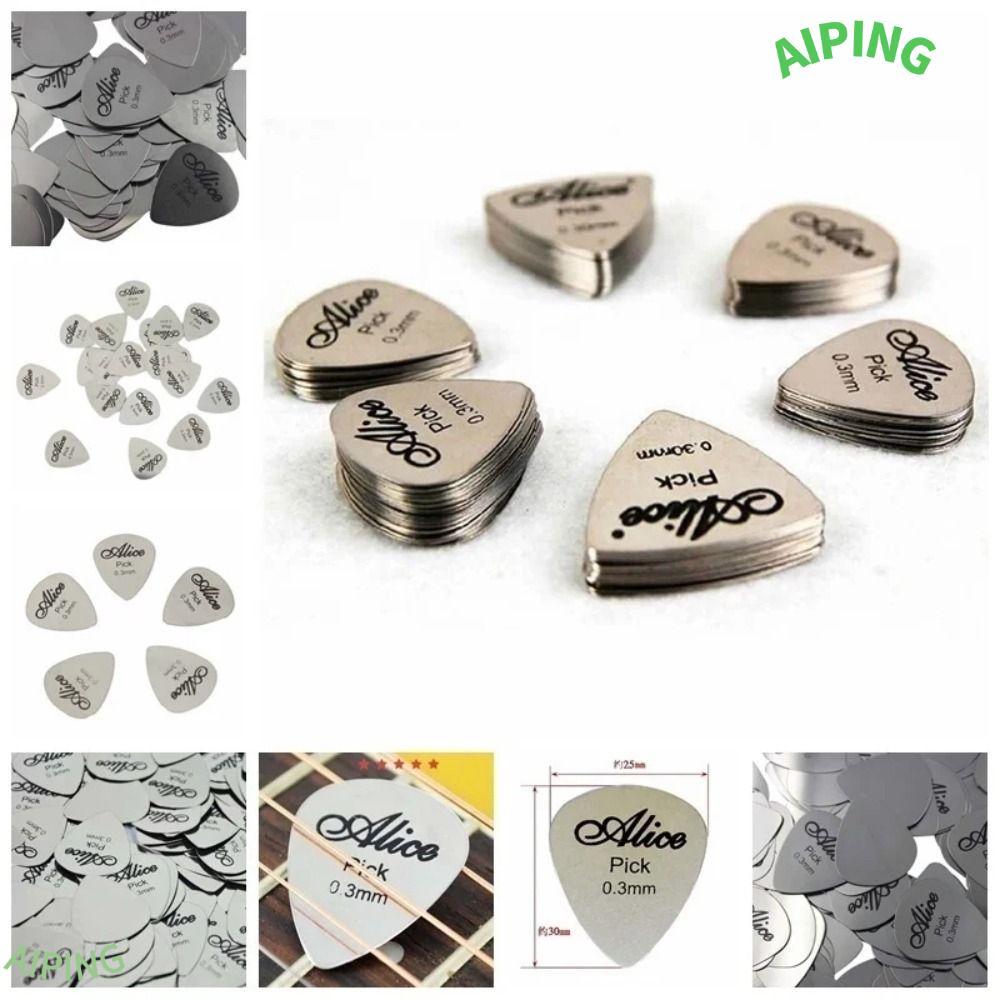 NG1ZX 1/5 ชิ้น Acoustic Guitar Picks, เปลี่ยน Sparkling Guitar Pick โลหะกีตาร์ Pick, Electric Guitar