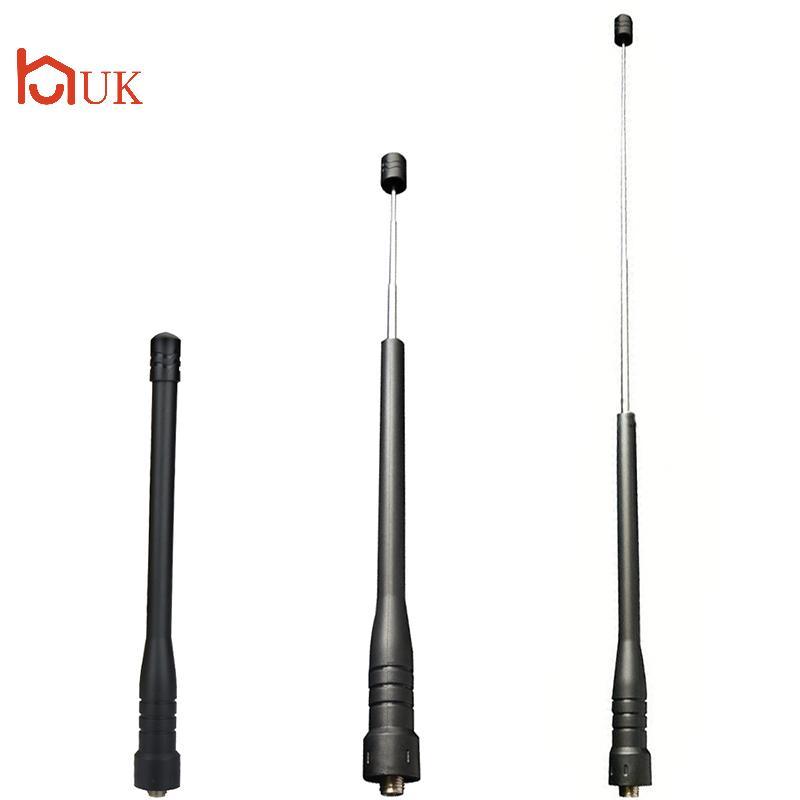 UK Universal Walkie Talkie Telescopic Rod เสาอากาศกําลังสูงสําหรับ 888s TH