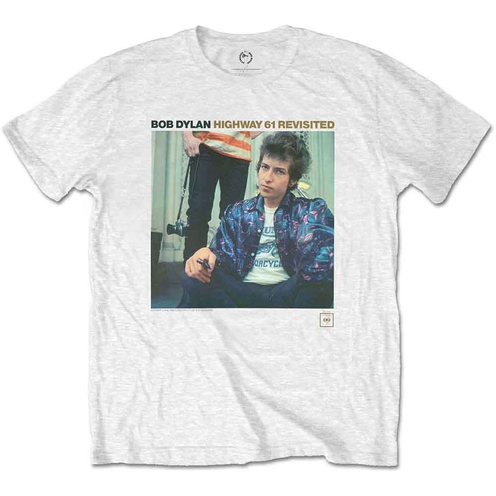 พร้อมส่ง เสื้อยืดผู้ชาย Bob Dylan Highway 61 Revisited แฟชั่น t shirt ผ้าฝ้ายแท้100% ใส่สบายสุดๆ ระบ