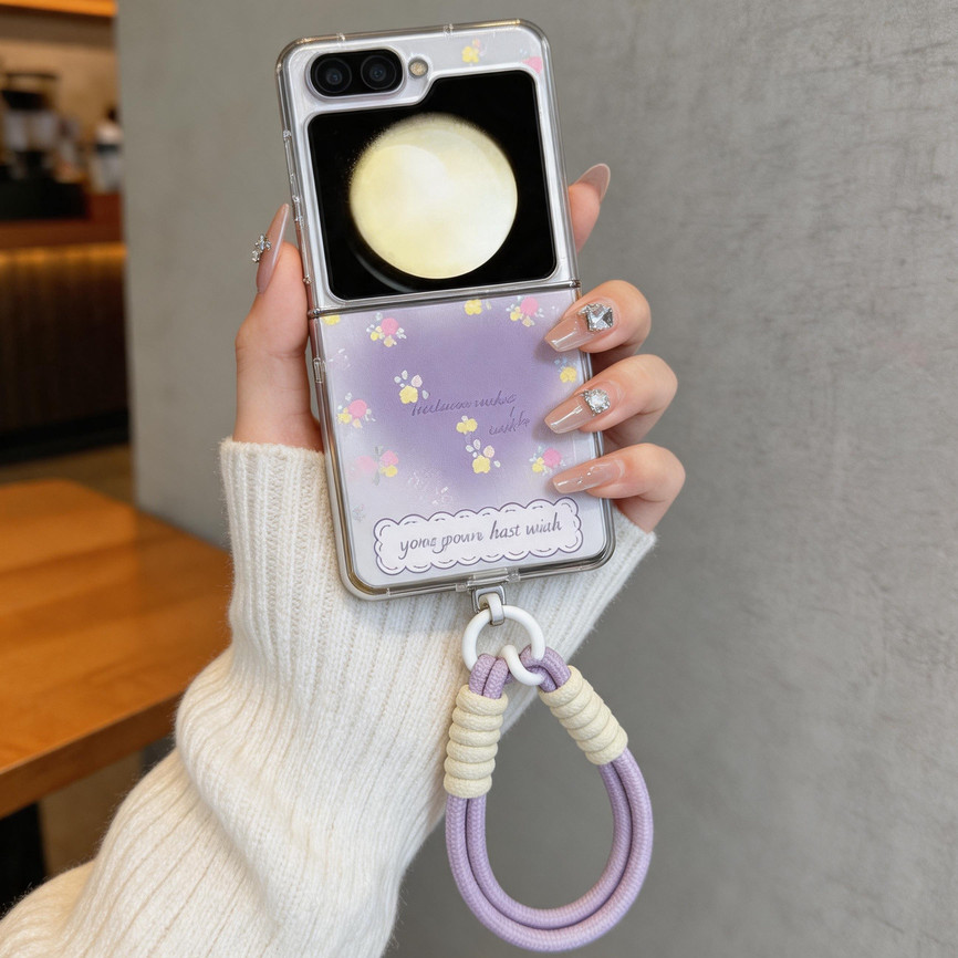 เคสโทรศัพท์พับได้ซัมซุง ลายดอกไม้เล็กๆ 4 สี Samsung Galaxy Z flip3/4/5/6 ชื่อร้าน case-CDYZDYS5