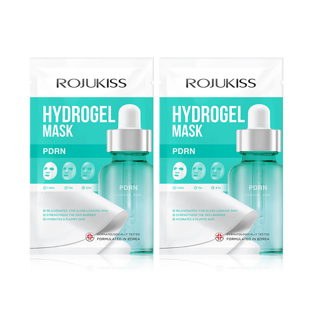 Rojukiss PDRN Hydrogel Mask [33g x 2pcs] โรจูคิส แผ่นมาสก์หน้านวัตกรรม Hydrogel Mask. — صورة 2