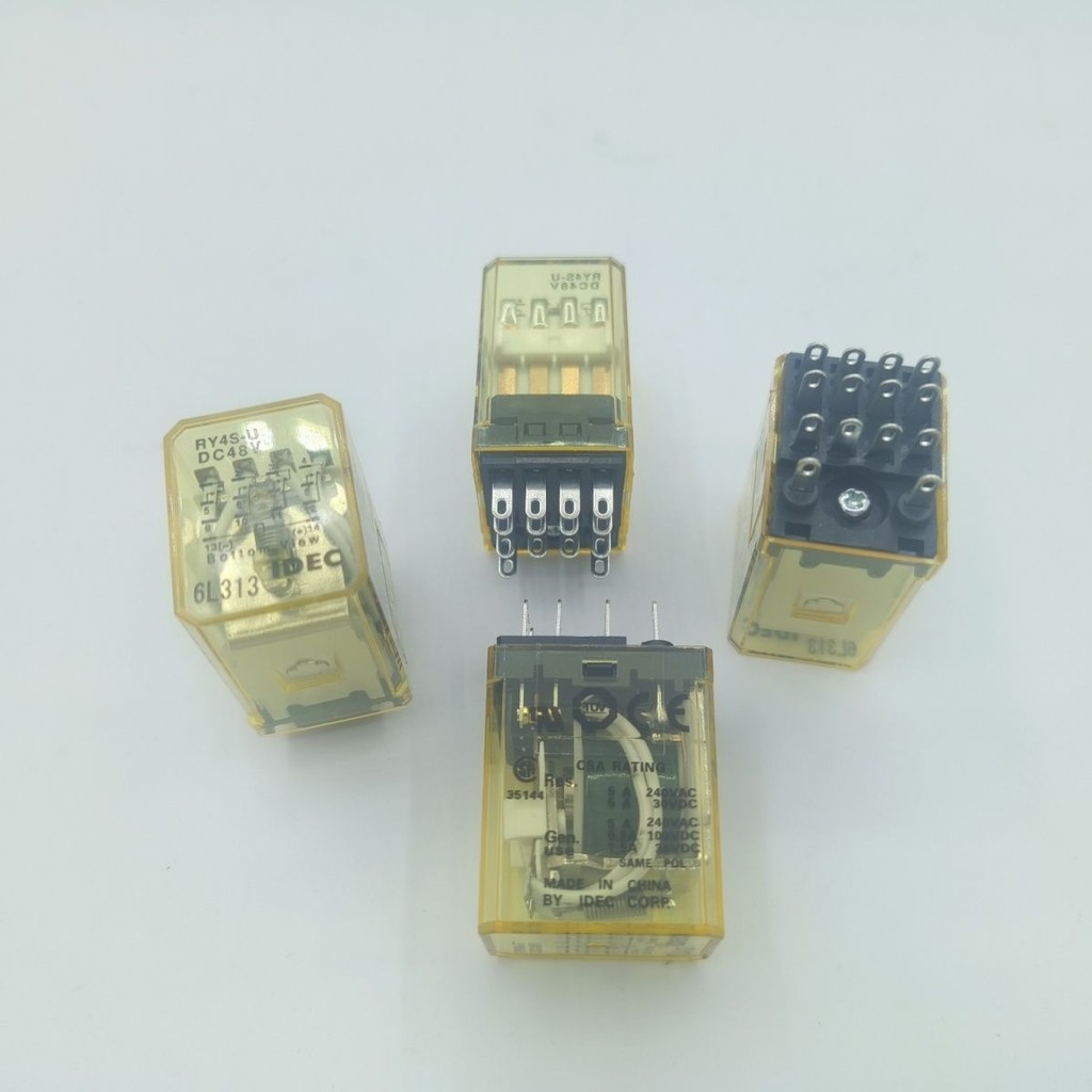 Hitachi Elevator Relay Elevator Accessories Relay IDEC RELAY RY4S-U DC48V