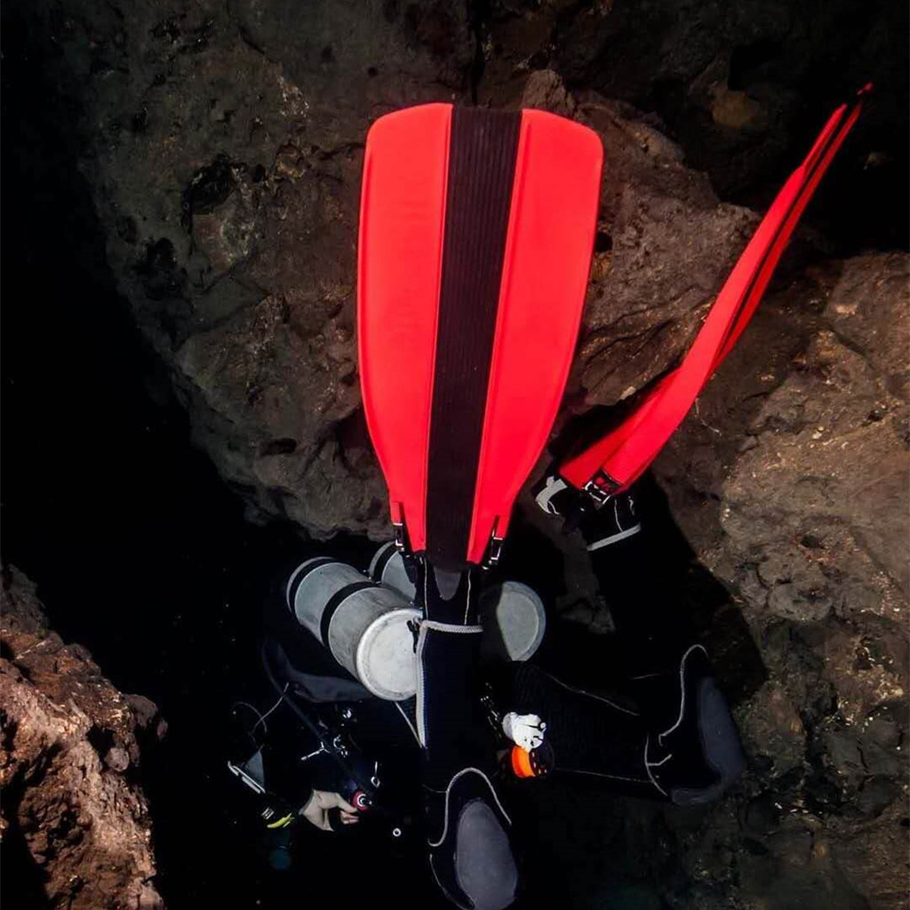 DIVE RITE XT FIN เหนือ ปรับได้ตามขนาดเท้า รองเท้าดำรงการเฉพาะสำหรับนักดำน้ำ