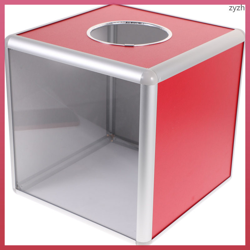 🏠 กล่องเก็บตั๋วจับสลาก Lottery พร้อมที่ใส่บริจาคและออแกไนเซอร์ 1 Set