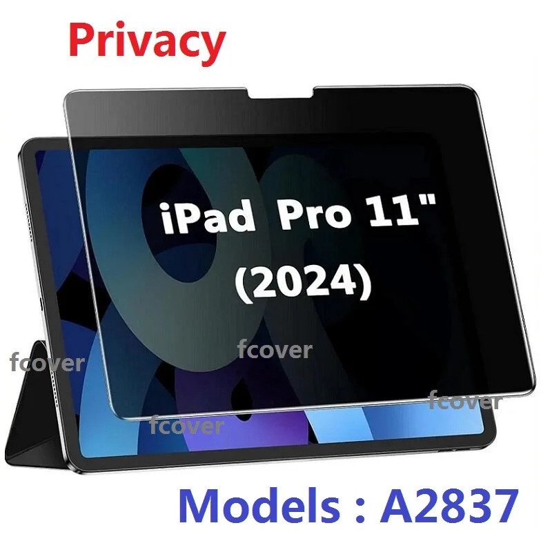 Anti Spy สําหรับ iPad Pro 11 M4 A2837 A2836 ป้องกันหน้าจอฟิล์ม PET ความเป็นส่วนตัว