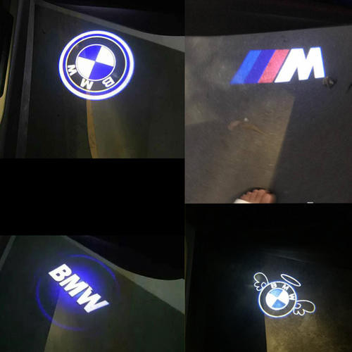 เหมาะสําหรับ BMW M Series M3 M5 520 เลเซอร์ต้อนรับ E60 E90 E92 E93 F80 F90 ไฟประตู