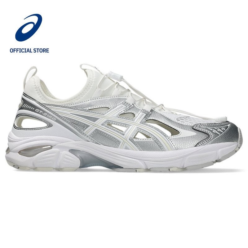 GT-2160 Breeze รองเท้าสปอร์ตสไตล์ Unisex สีขาว/เงินแท้