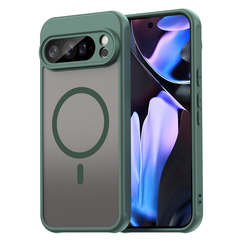 หรูหรา MatteTransparent แม่เหล็กสําหรับ Google Pixel 10 9 Pro XL ฝาครอบแม่เหล็กสําหรับ Google 10 9 Pro 9A Funda