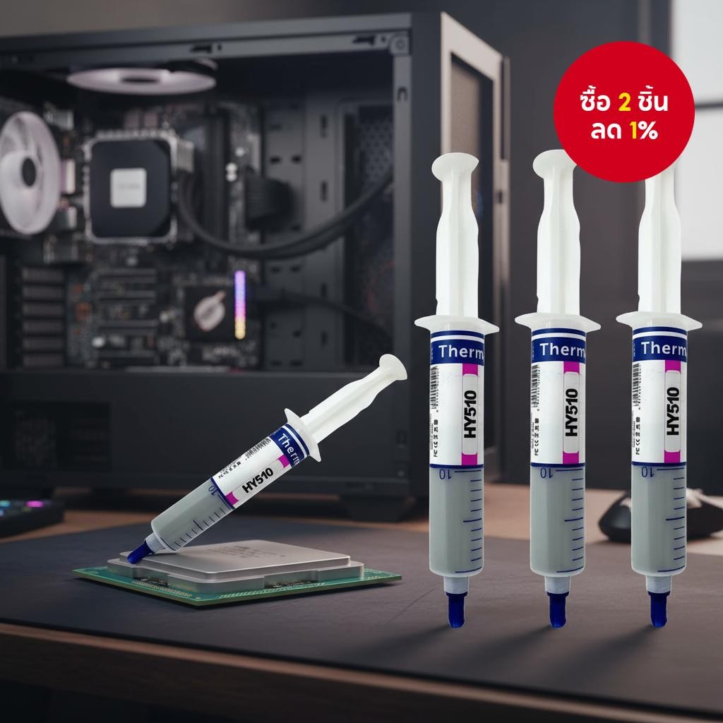 HY510 ซิลิโคนระบายความร้อนสําหรับ GPU และ CPU