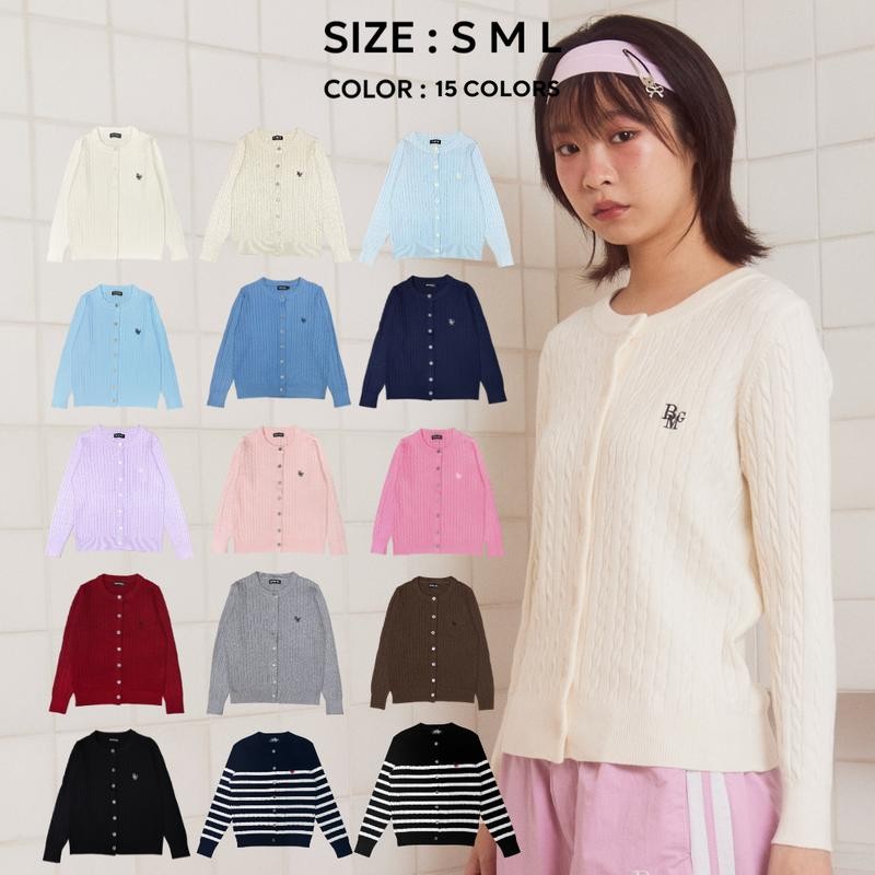 (PRE กรม/ชมพู/แดง 5-10 วัน)Bemingtop643(S-L)  - BMG Knit Cardigan