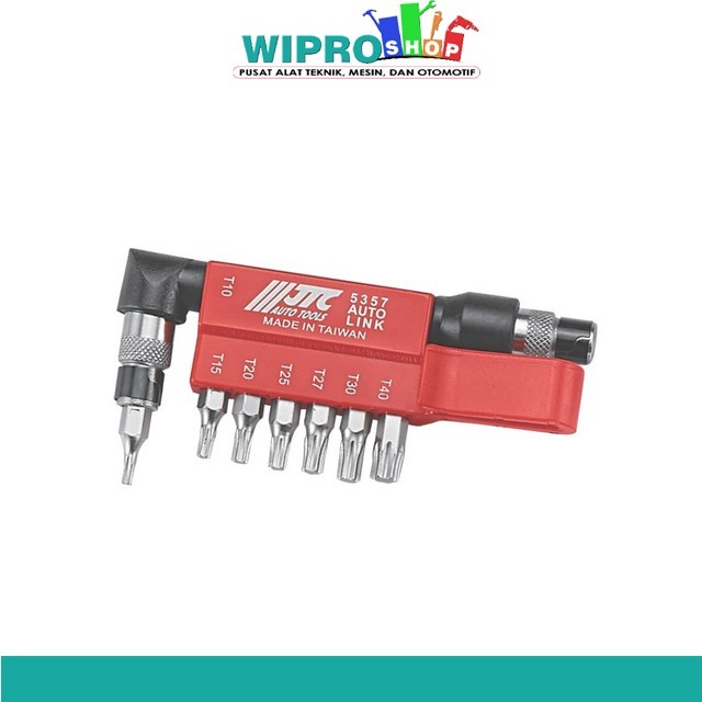 Jtc 5357-8PCS L HOLDER STAR BIT SET