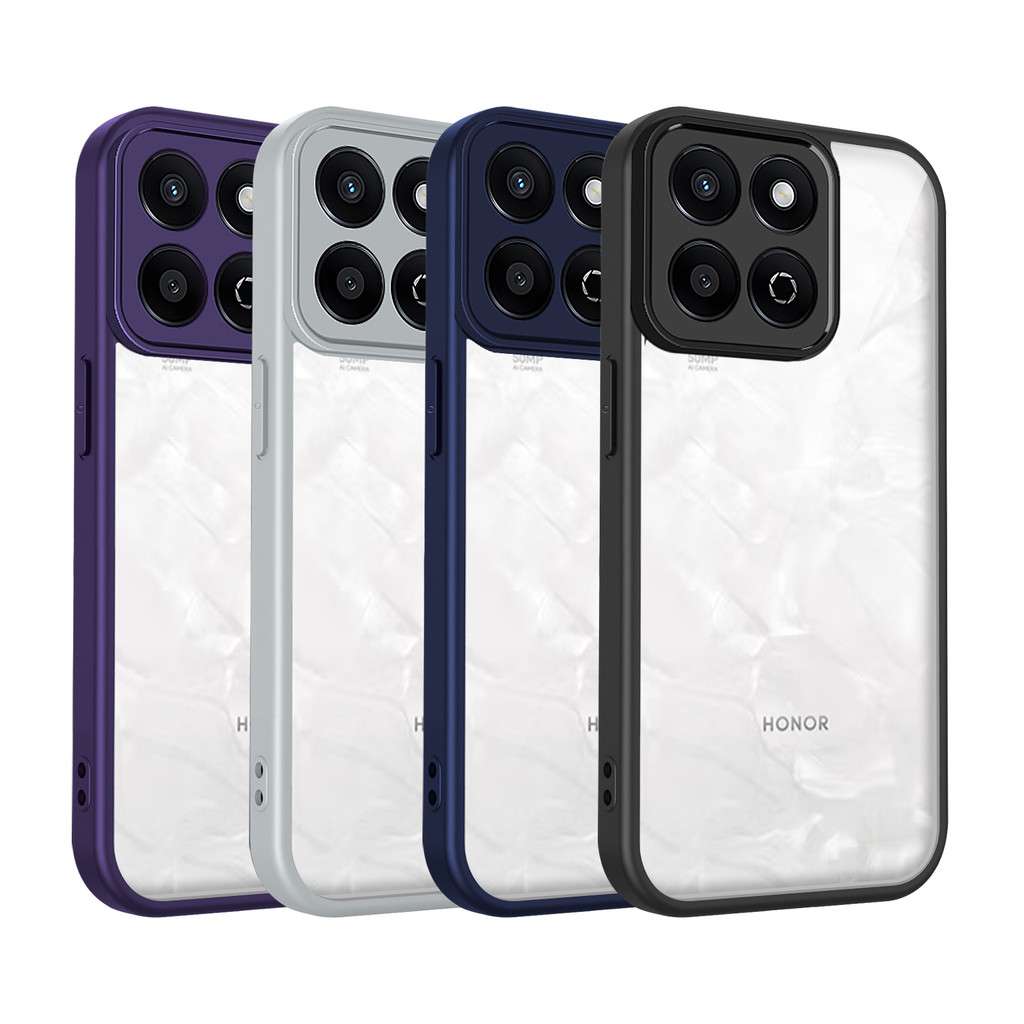 เคส Honor X8B ปลอกหรูหรา Frosted ฝาครอบโปร่งใสสําหรับเคสโทรศัพท์ Honor X8B