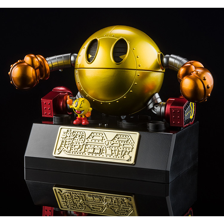 Haowanwu Bandai Super Alloy PacMan PacMan Robot Ghost Face Symbol 40th Anniversary Ready Stock