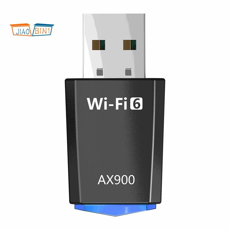 AX900 WiFi6 อะแดปเตอร์ 900Mbps การ์ดเครือข่าย USB 2.4G/5Ghz อะแดปเตอร์ 802.11ax สําหรับแล็ปท็อป Win 